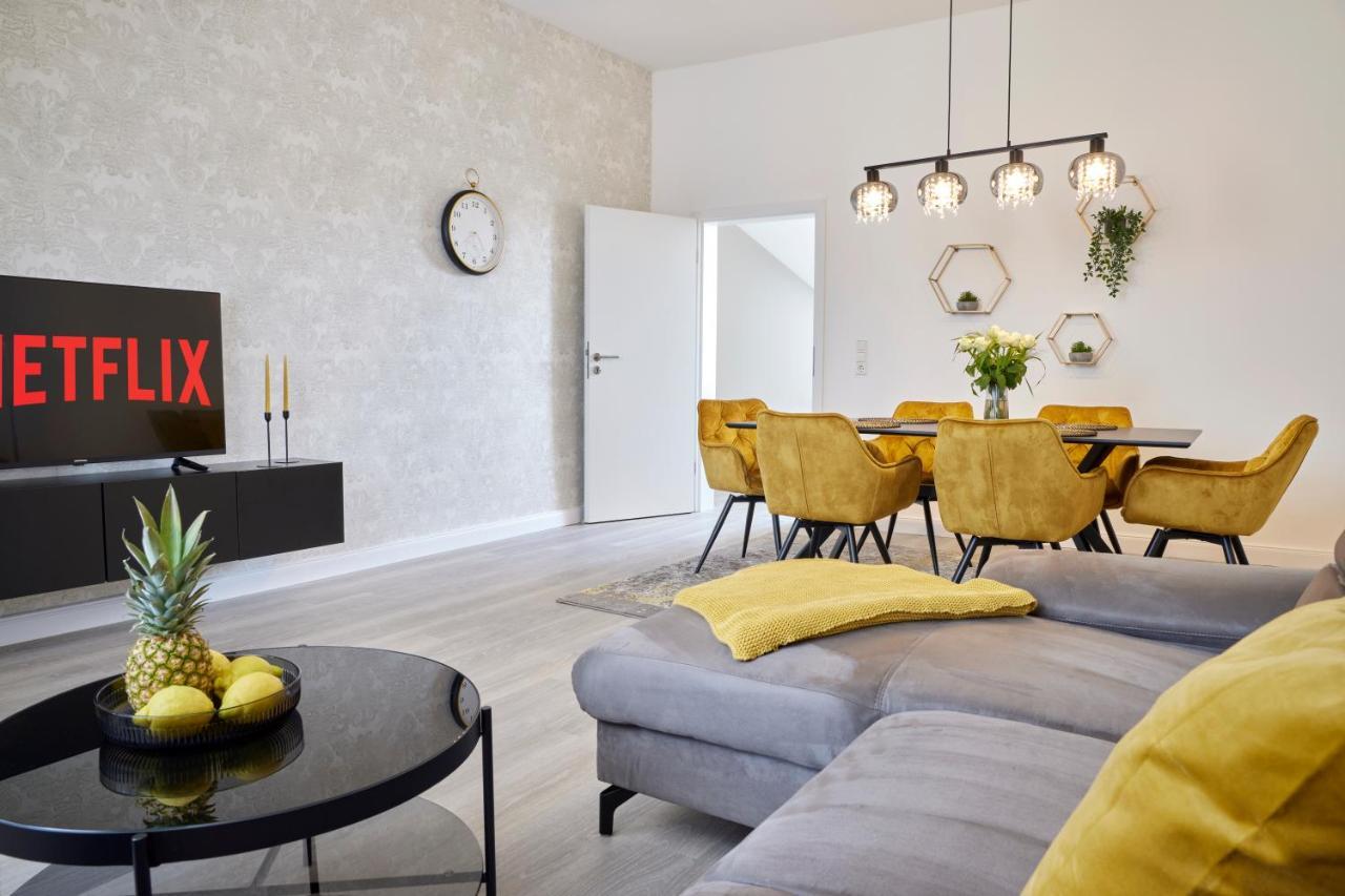 Schlossberg Residences - Xxl-Design-Apartment Mit Schlossblick Fuer Bis Zu 12 Personen Schwetzingen Exteriér fotografie