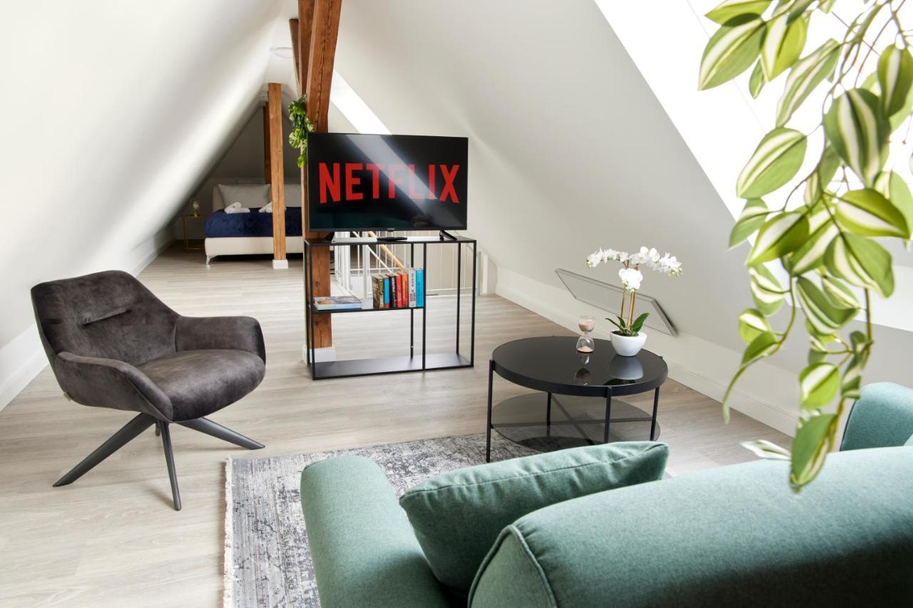 Schlossberg Residences - Xxl-Design-Apartment Mit Schlossblick Fuer Bis Zu 12 Personen Schwetzingen Exteriér fotografie